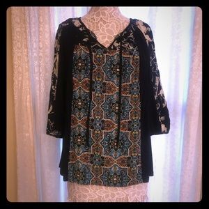 Multi-color blouse